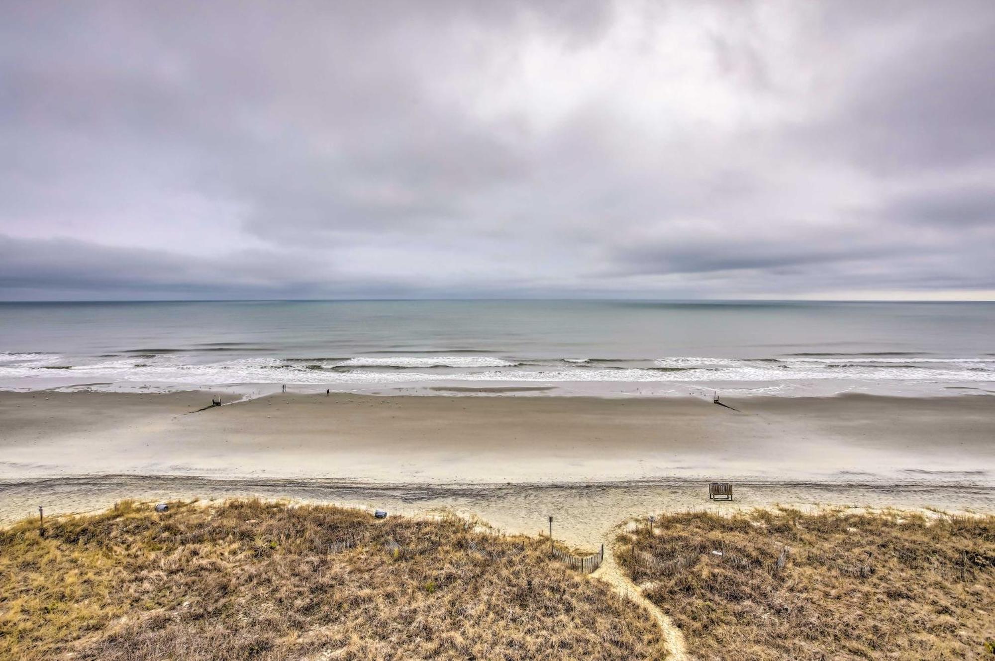 Oceanfront North Myrtle Beach Condo With Indoor Pool Екстер'єр фото