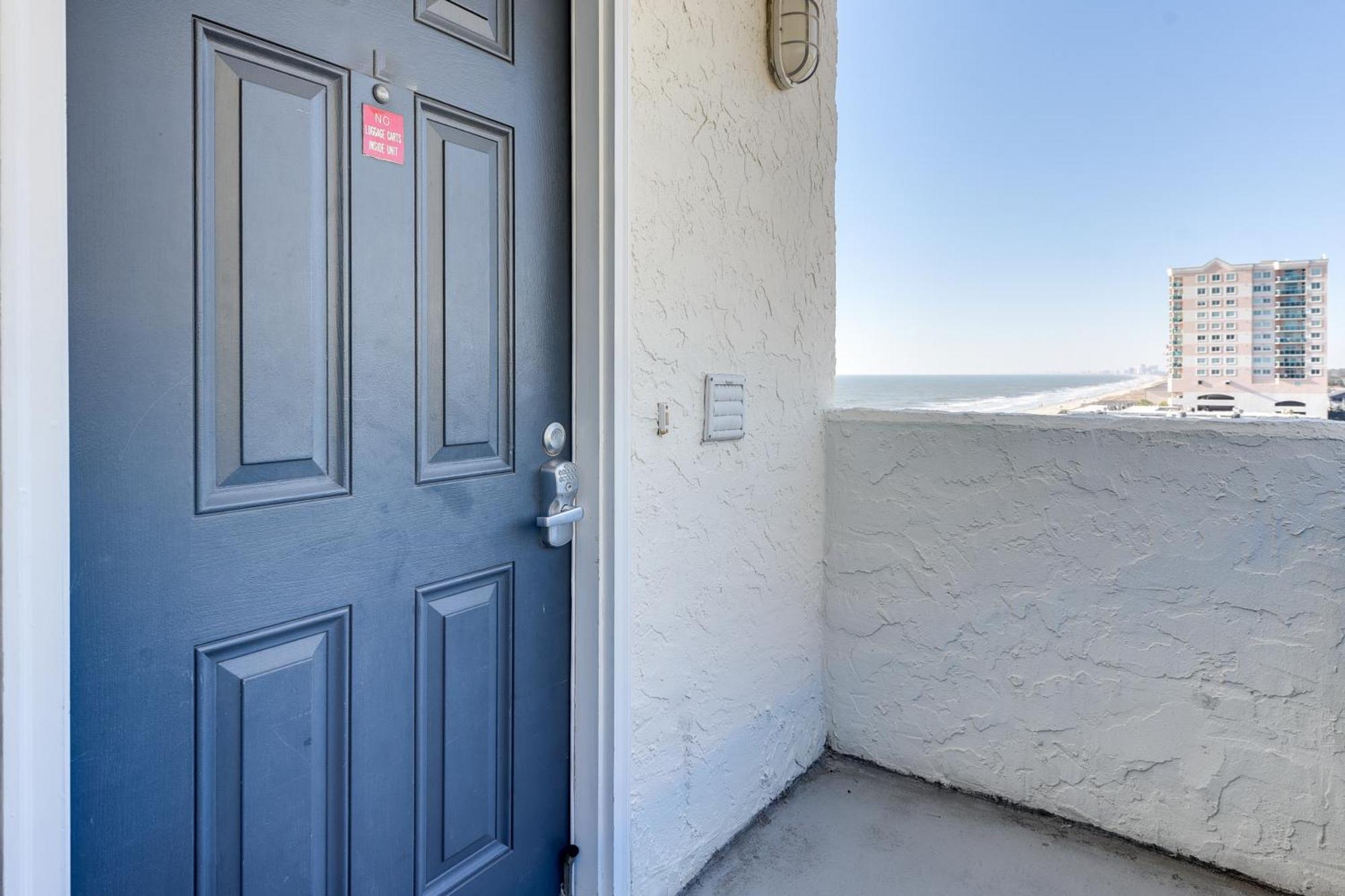 Oceanfront North Myrtle Beach Condo With Indoor Pool Екстер'єр фото
