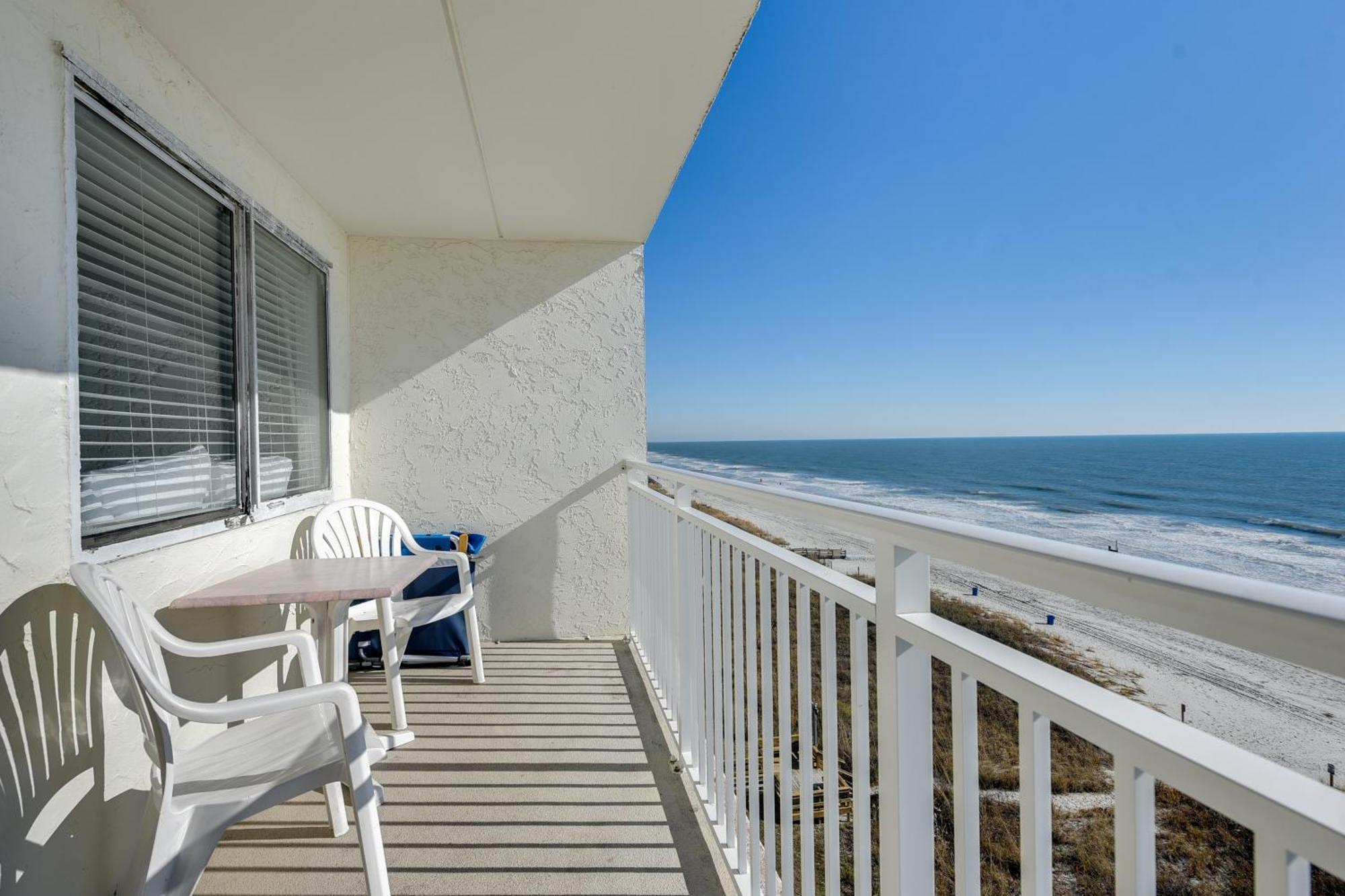 Oceanfront North Myrtle Beach Condo With Indoor Pool Екстер'єр фото