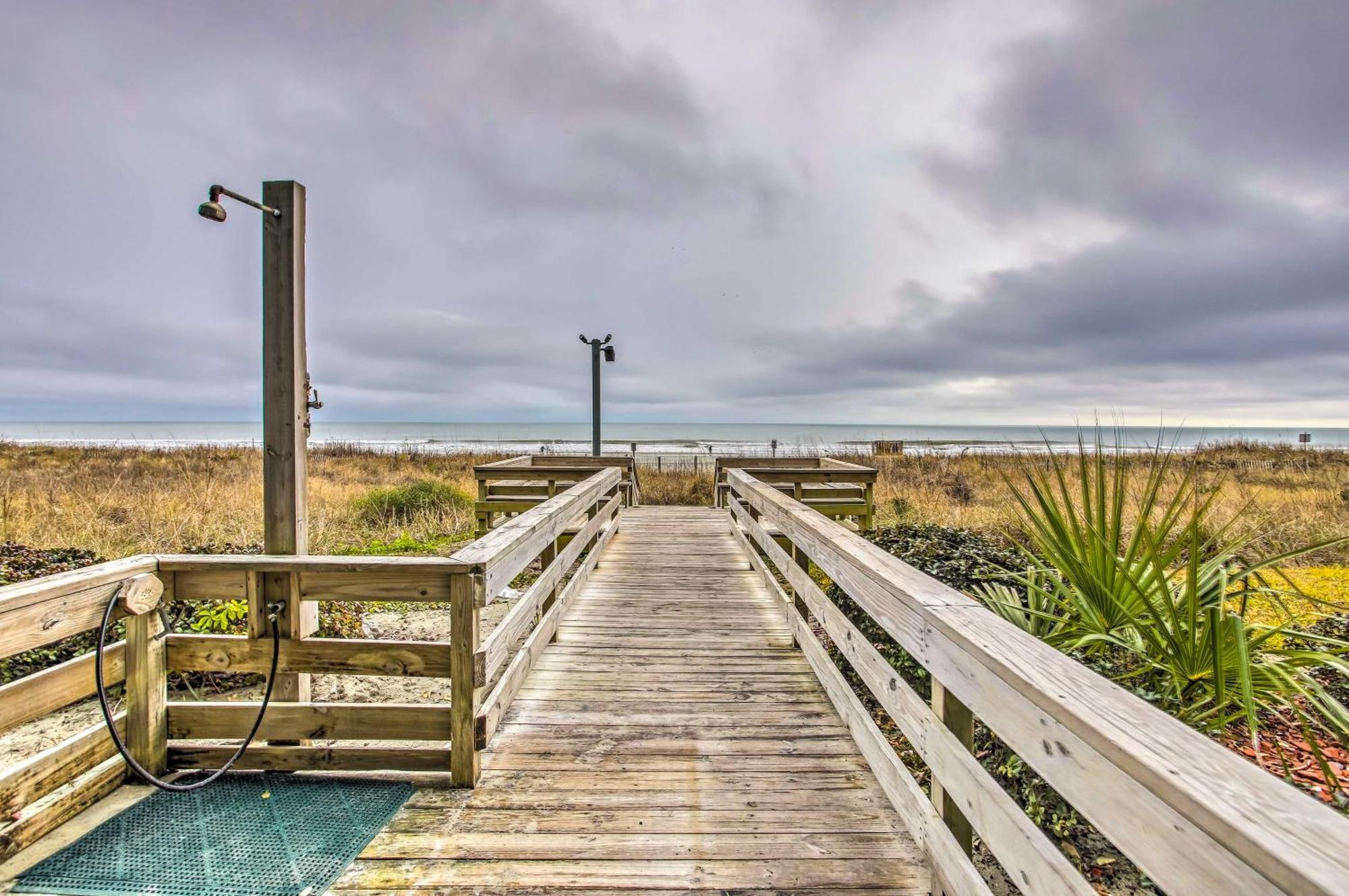Oceanfront North Myrtle Beach Condo With Indoor Pool Екстер'єр фото