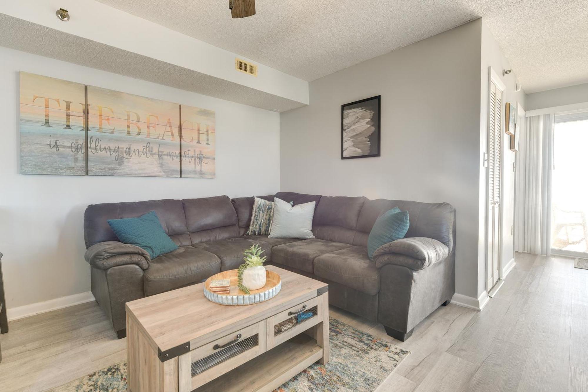 Oceanfront North Myrtle Beach Condo With Indoor Pool Екстер'єр фото