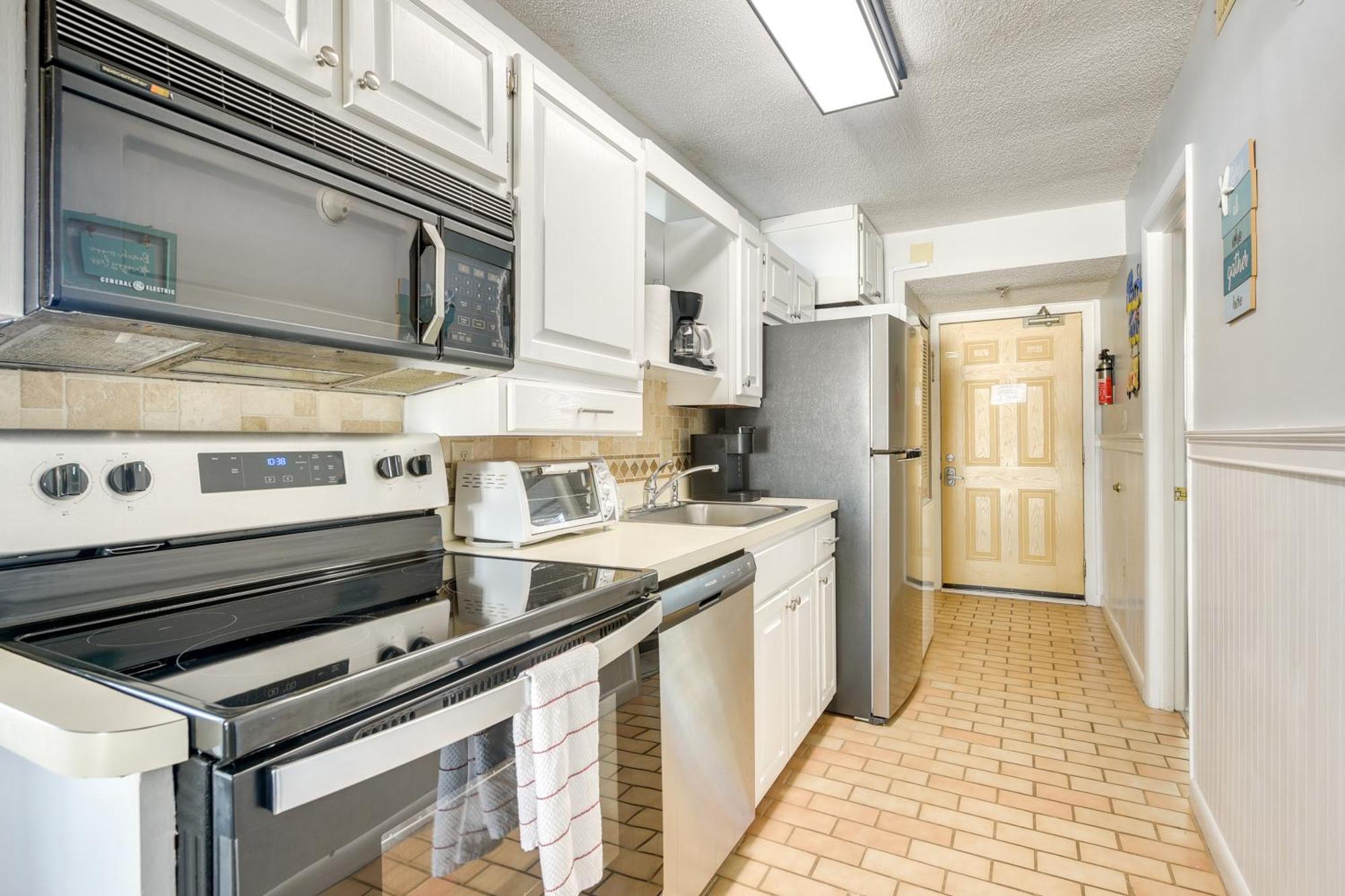 Oceanfront North Myrtle Beach Condo With Indoor Pool Екстер'єр фото