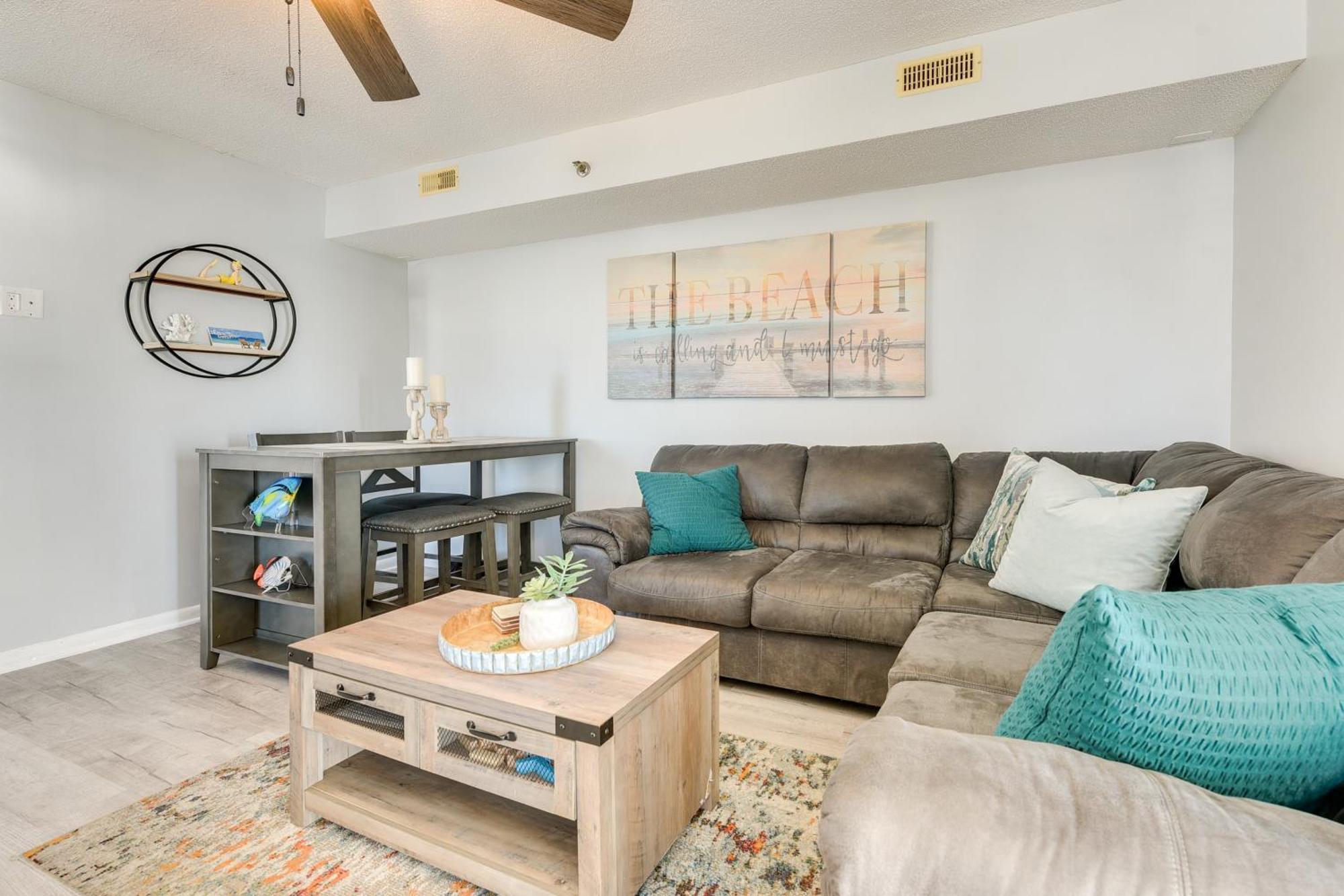 Oceanfront North Myrtle Beach Condo With Indoor Pool Екстер'єр фото