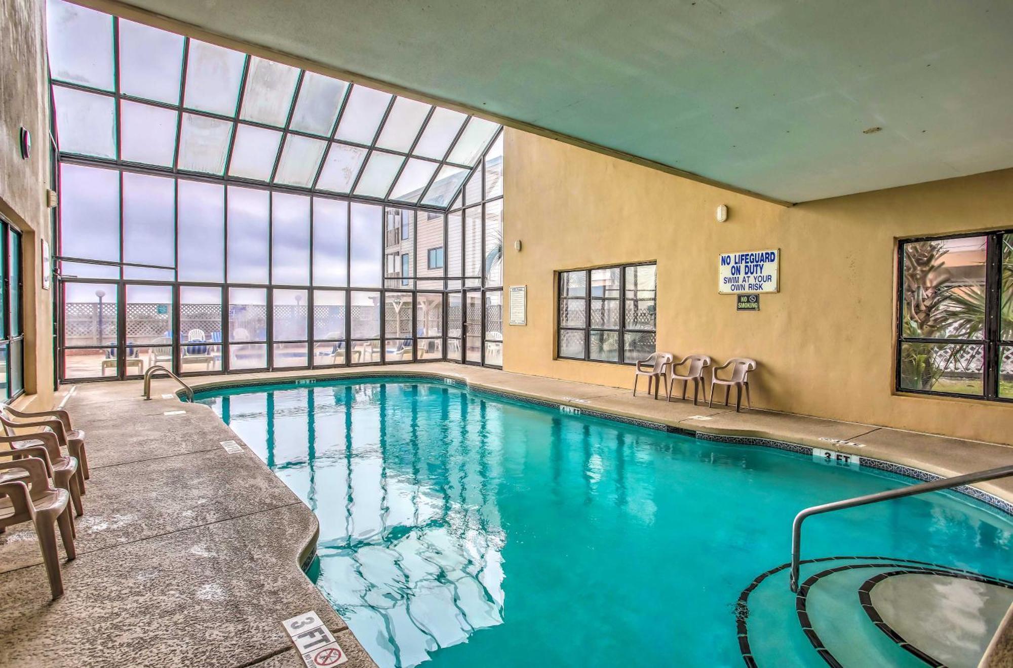 Oceanfront North Myrtle Beach Condo With Indoor Pool Екстер'єр фото