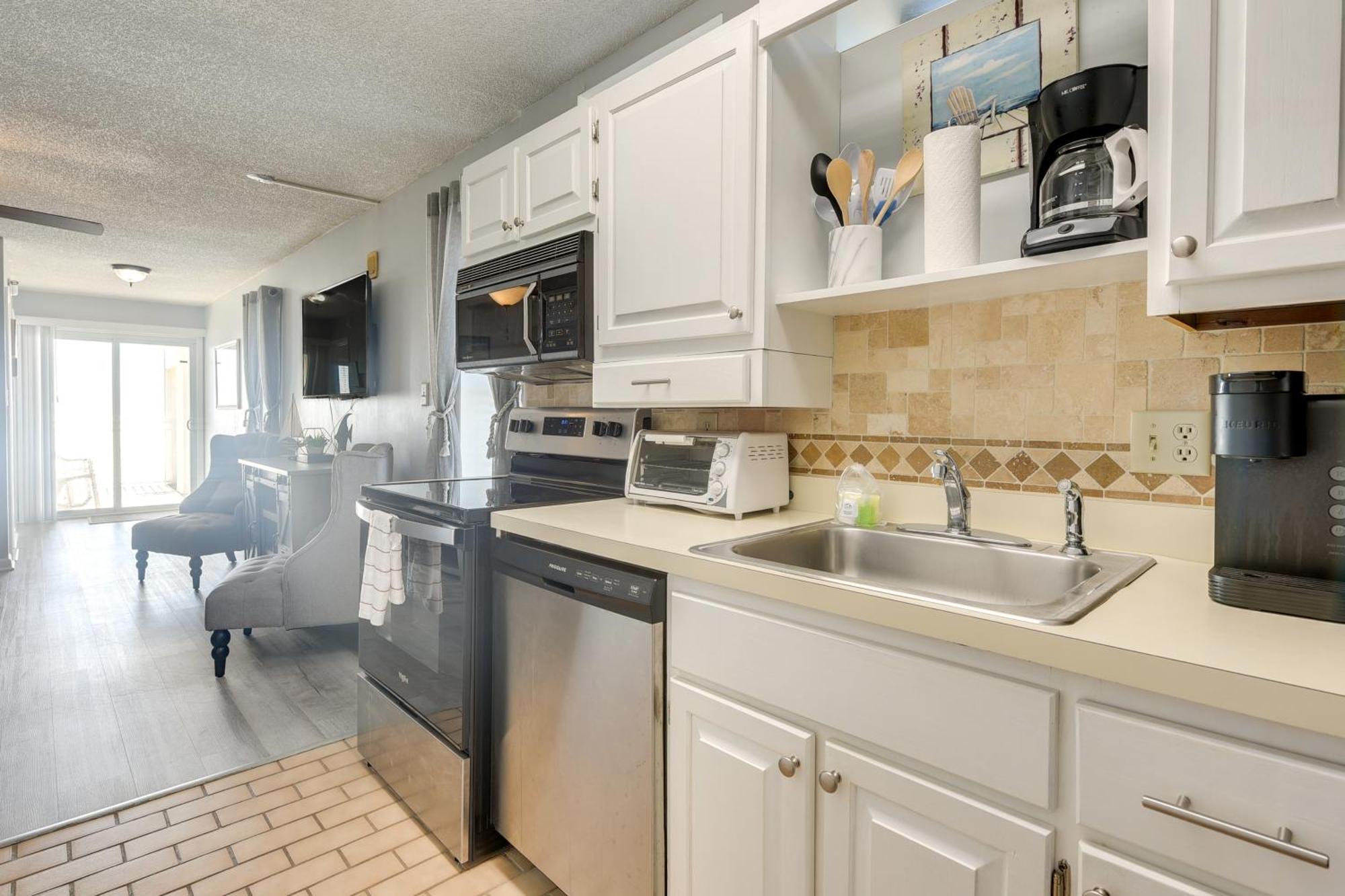 Oceanfront North Myrtle Beach Condo With Indoor Pool Екстер'єр фото